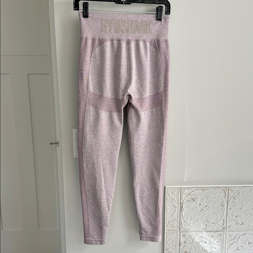 Gymshark Vital Seamless Leggings Dusty Pink‎ Marl High Waist GLLG4248-AW20 L